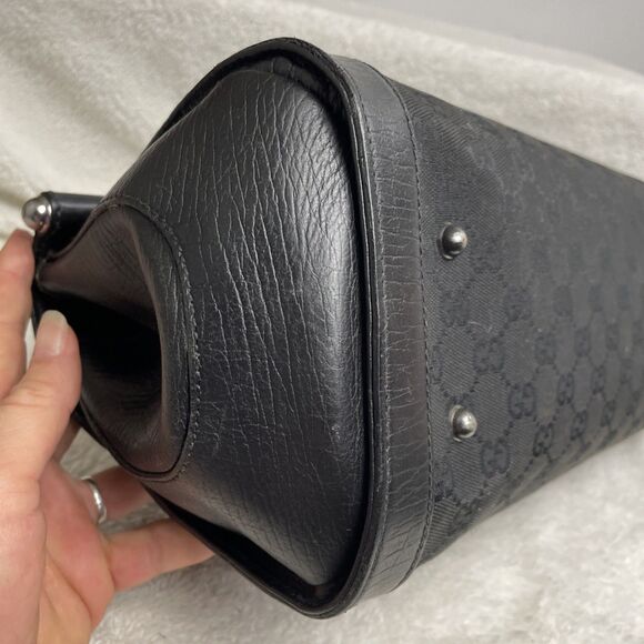 Gucci Monogram Bamboo Bullet Barrel Canvas GG Print - Picture 7 of 14